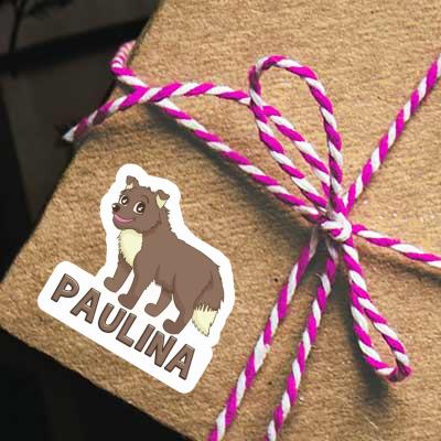 Sticker Paulina Sheepdog Notebook Image