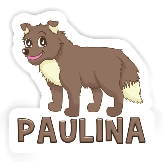 Sticker Paulina Sheepdog Image