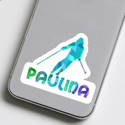 Sticker Paulina Skifahrerin Image