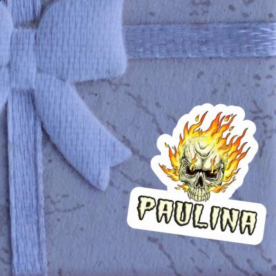 Sticker Skull Paulina Image