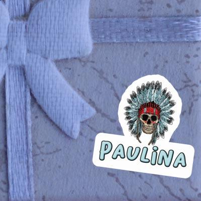 Sticker Skull Paulina Image