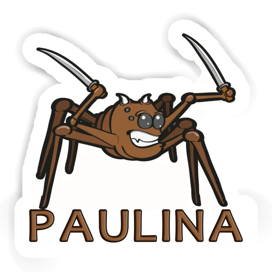 Fighting Spider Sticker Paulina Image