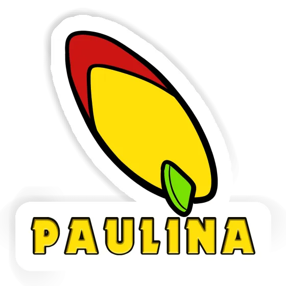 Surfboard Sticker Paulina Image