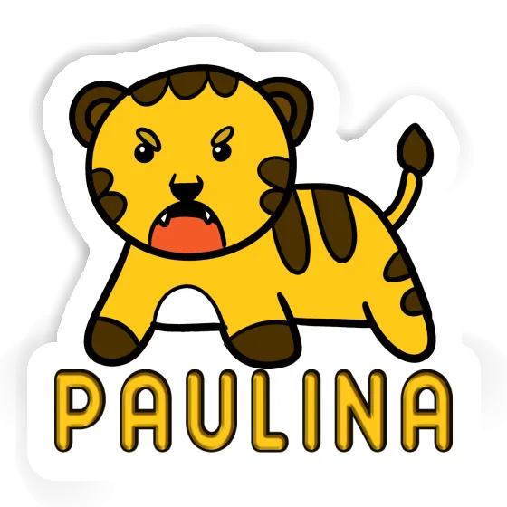 Sticker Baby-Tiger Paulina Gift package Image