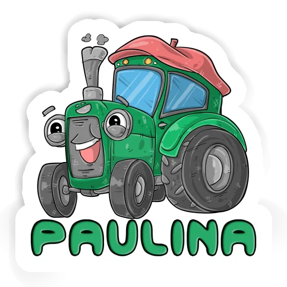 Tractor Sticker Paulina Notebook Image