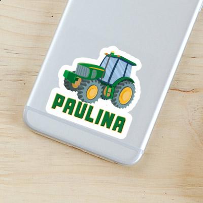 Tractor Sticker Paulina Notebook Image