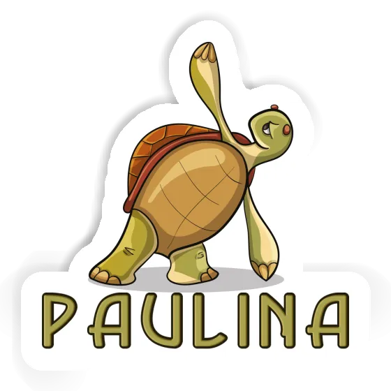 Autocollant Tortue yoga Paulina Gift package Image