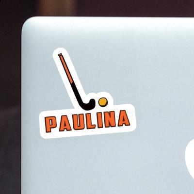 Sticker Floorball Stick Paulina Notebook Image