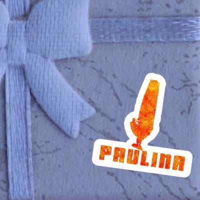 Sticker Windsurfer Paulina Laptop Image