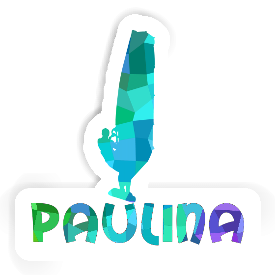 Sticker Windsurfer Paulina Laptop Image