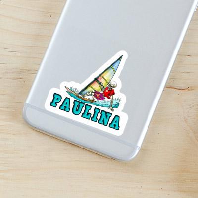 Sticker Paulina Surfer Notebook Image