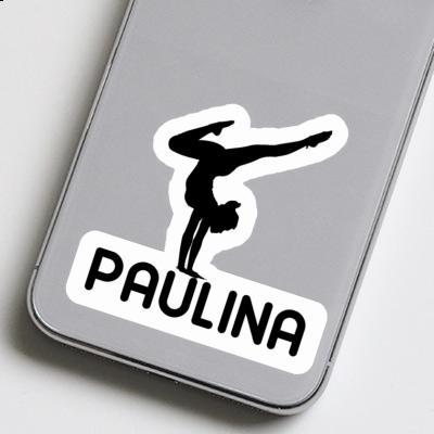 Yoga-Frau Sticker Paulina Gift package Image