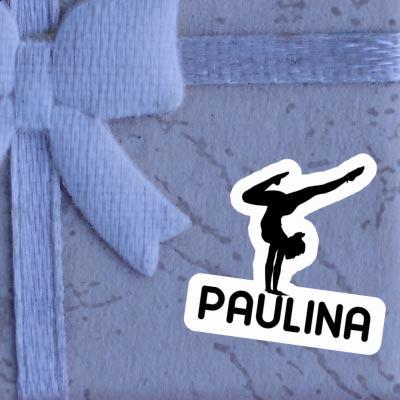 Yoga-Frau Sticker Paulina Gift package Image