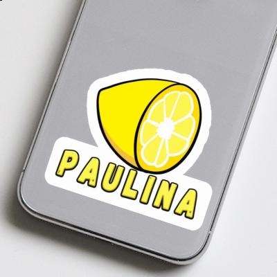 Lemon Sticker Paulina Notebook Image