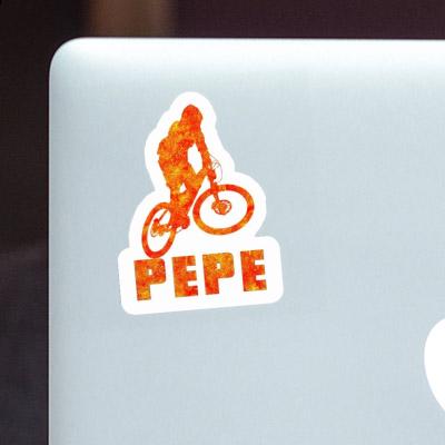 Sticker Downhiller Pepe Sticker Downhiller Pepe Image