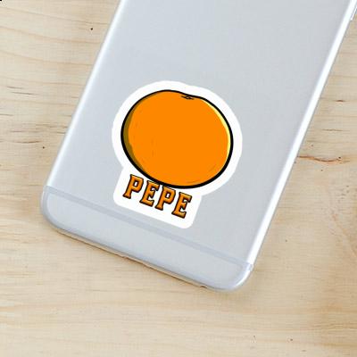 Orange Sticker Pepe Laptop Orange Sticker Pepe Laptop Image
