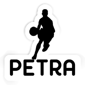 Sticker Basketballspieler Petra Image