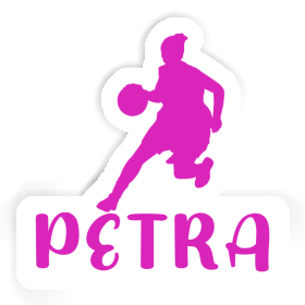 Basketballspielerin Sticker Petra Image