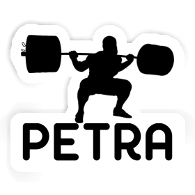 Sticker Weightlifter Petra Image