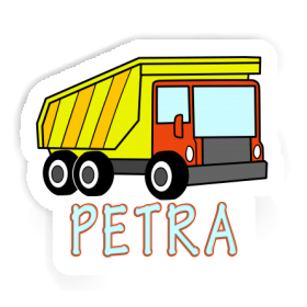 Petra Aufkleber Muldenkipper Image