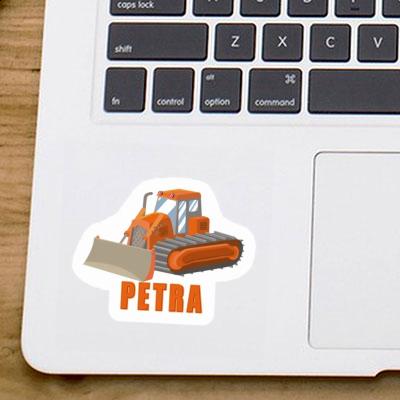 Sticker Excavator Petra Laptop Image