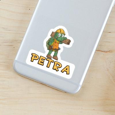 Sticker Bauarbeiter Petra Notebook Sticker Bauarbeiter Petra Gift package Image