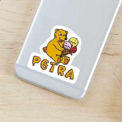 Sticker Ice Cream Bear Petra Notebook Sticker Ice Cream Bear Petra Notebook Image