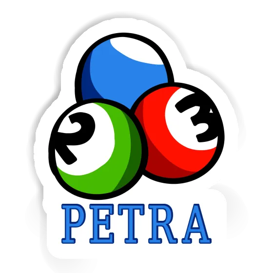 Autocollant Petra Boule de billard Notebook Autocollant Petra Boule de billard Gift package Image