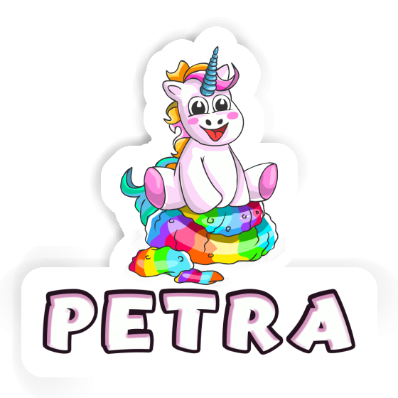 Bébé licorne Autocollant Petra Notebook Image