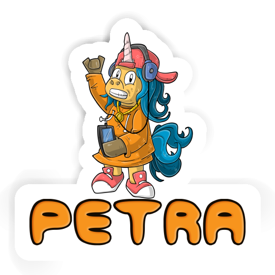 Licorne hip-hop Autocollant Petra Gift package Image