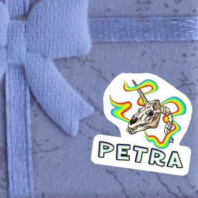 Petra Autocollant Crâne de licorne Notebook Petra Autocollant Crâne de licorne Gift package Image