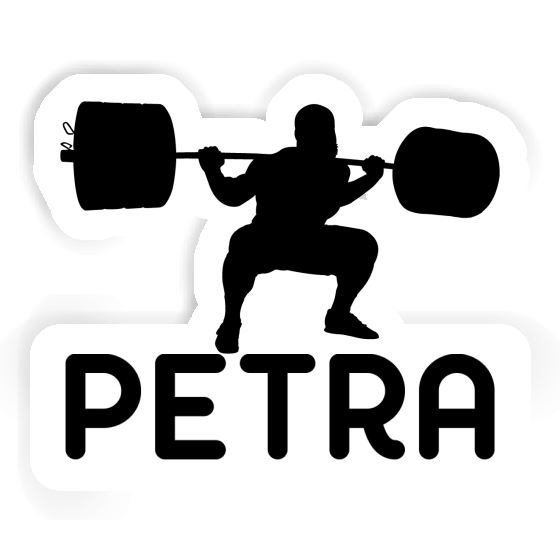 Sticker Weightlifter Petra Notebook Sticker Weightlifter Petra Gift package Image