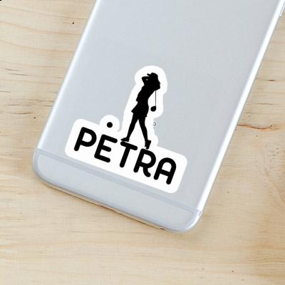 Aufkleber Golferin Petra Image