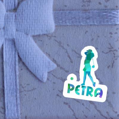 Aufkleber Petra Golferin Image