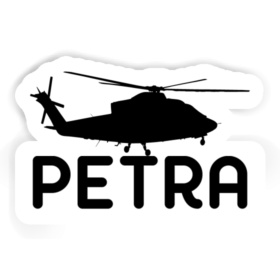 Aufkleber Petra Hubschrauber Image