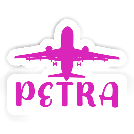 Autocollant Jumbo-Jet Petra Image