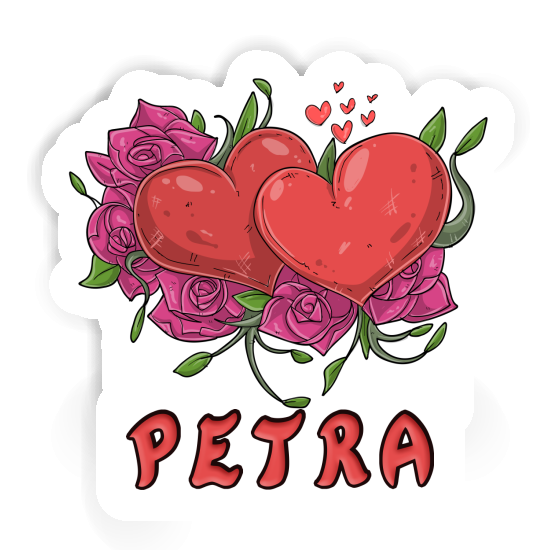 Autocollant Symbole d'amour Petra Image