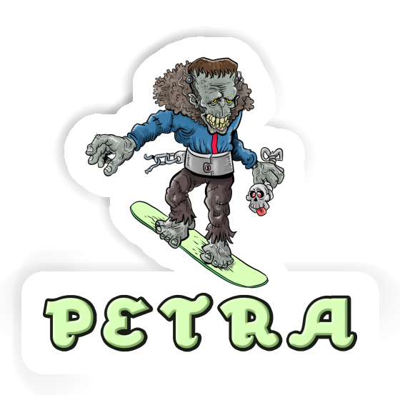 Petra Autocollant Snowboardeur Notebook Petra Autocollant Snowboardeur Gift package Image