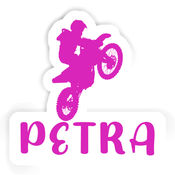 Autocollant Motocrossiste Petra Laptop Autocollant Motocrossiste Petra Laptop Image