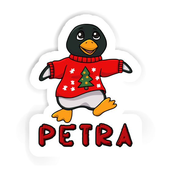 Autocollant Pingouin de Noël Petra Notebook Autocollant Pingouin de Noël Petra Gift package Image