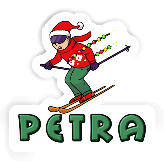 Autocollant Skieur de Noël Petra Notebook Autocollant Skieur de Noël Petra Notebook Image