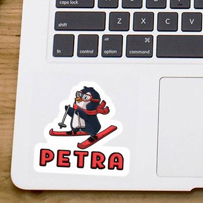 Petra Autocollant Skieuse Notebook Image