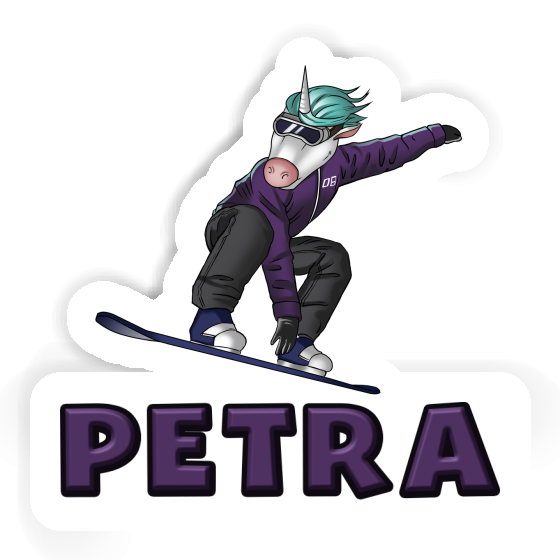 Autocollant Petra Boardeuse Autocollant Petra Boardeuse Image