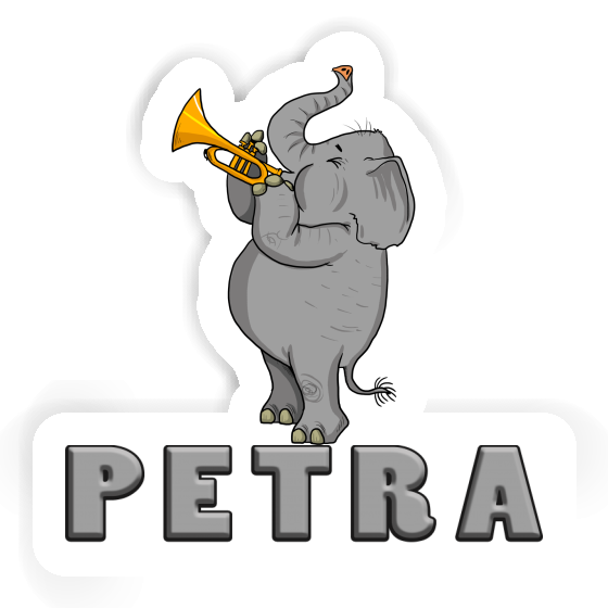 Autocollant Eléphant trompette Petra Notebook Autocollant Eléphant trompette Petra Gift package Image
