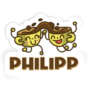 Kaffee Autocollant Philipp Image