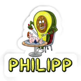 Sticker Philipp Avocado Image