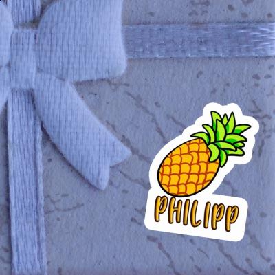 Sticker Ananas Philipp Notebook Sticker Ananas Philipp Gift package Image
