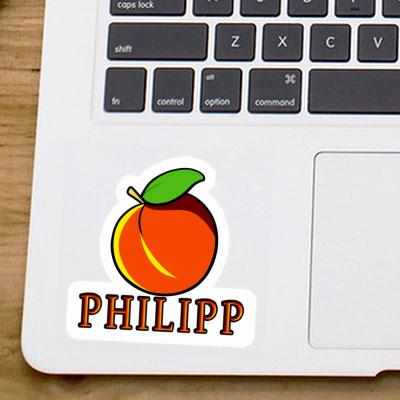 Sticker Aprikose Philipp Sticker Aprikose Philipp Image
