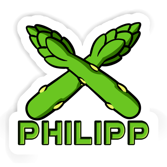 Sticker Spargel Philipp Notebook Image
