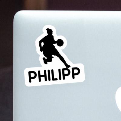 Joueuse de basket-ball Autocollant Philipp Gift package Image